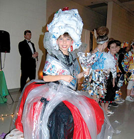 Eco-friendly fashion show