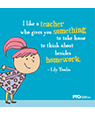 "I like a teacher who gives you..."