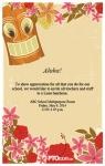 Luau-Theme Invitation for Teacher Appreciation