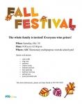 Fall Festival Flyer