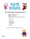 Gym Night Flyer