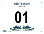 Fun Run Racing Bib