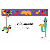 Fiesta-Theme Table Tent for Teacher Appreciation