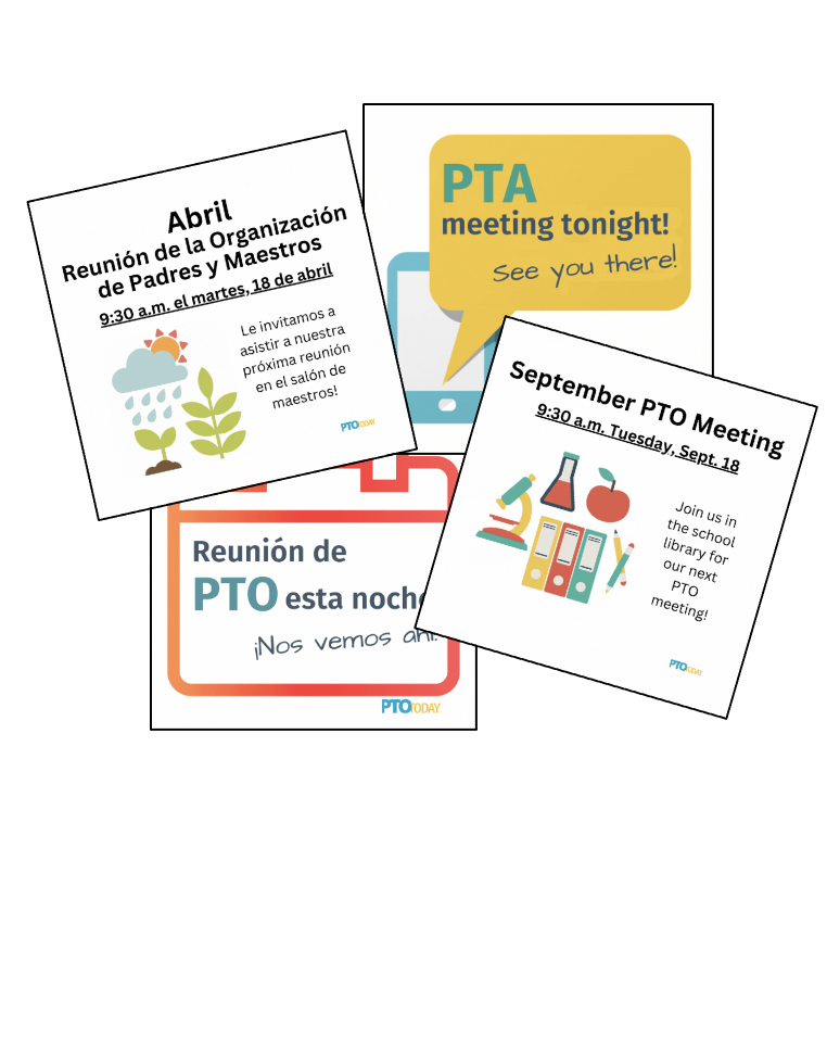 PTO and PTA Meeting Templates