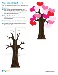 Valentine's Day Heart Tree