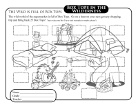 Camping Collection Sheet - 25