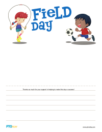 Field Day Volunteer Form