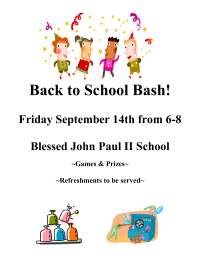 Back to School Bash!