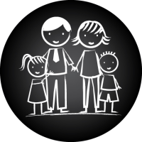 Generic Parent Group Logo (Black)