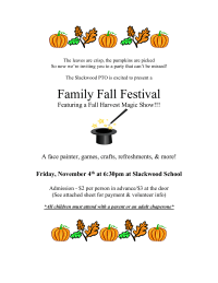 Family Fall Festival