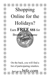 Marketplace flyer - Holiday shopping