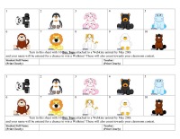 Box Tops Webkinz collection sheets