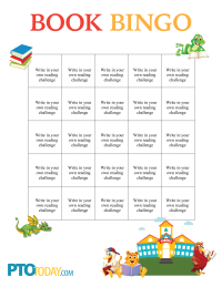 Book Bingo Template