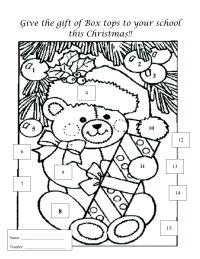 Christmas Bear - 15 Count