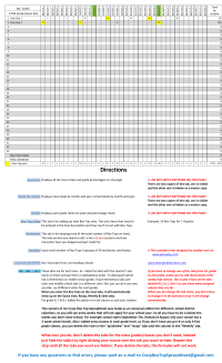 Box Tops for Education Spreadsheet 2012 Edition