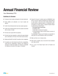 Annual Financial Review Guidelines (PDF)