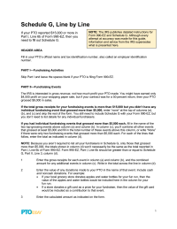 PTO Today: IRS Schedule G Line-by-Line Description