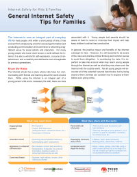 Internet Safety Tips for Families