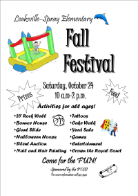 Fall Festival Flier