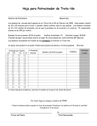 jog Sponsor Sheet Spanish