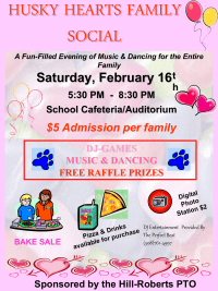 Valentine Family Event Flyer