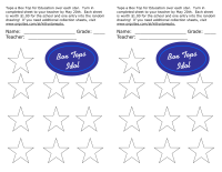 Box Tops Idol Collection Sheet