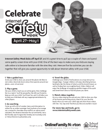 PTO Today: Internet Safety Week Flyer