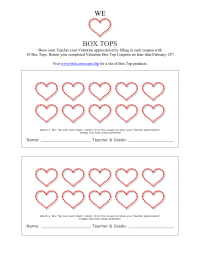 We Heart Box Tops